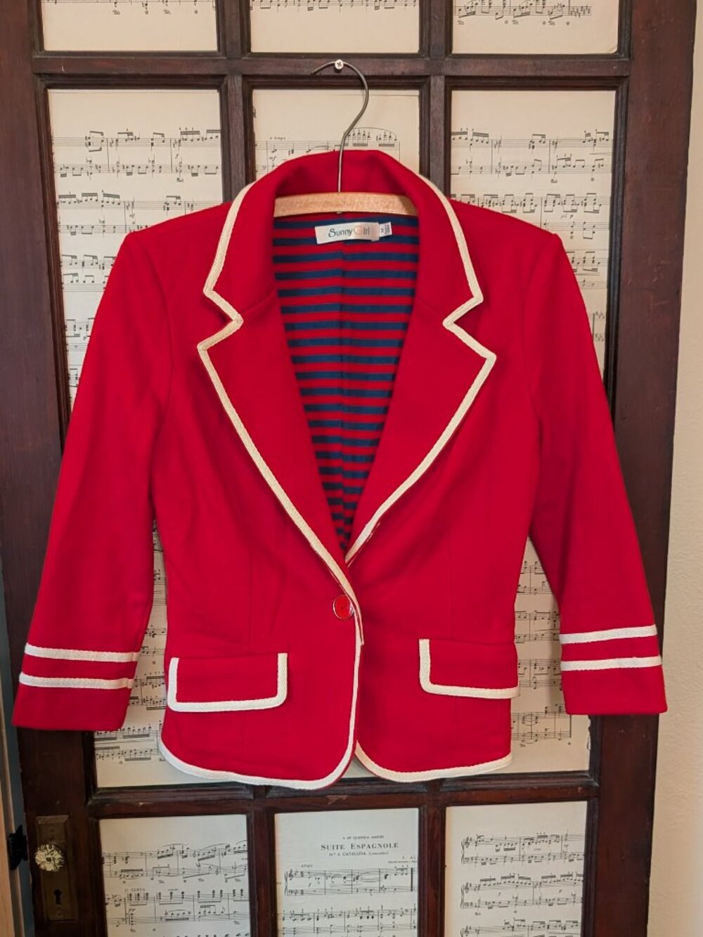 Modcloth Twee Preppy Blazer, medium